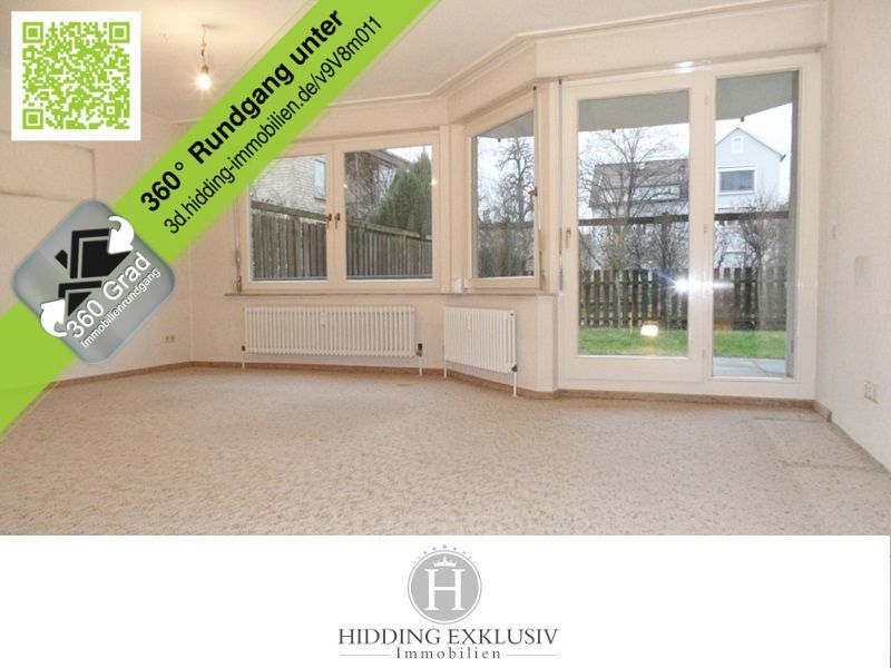 Reutlingen: **Zentral und ruhig** 3,5 Zimmer-EG-Wohnung mit 2 Terrassen, 2 Gärten und TG-Stellplatz  Reutlingen: **Zentral und ruhig** 3,5 Zimmer-EG-Wohnung mit 2 Terrassen, 2 Gärten und TG-Stellplatz