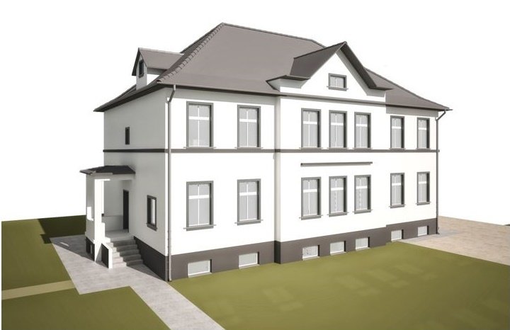 Repräsentative Villa für Handel und Gewerbe in bester Lage