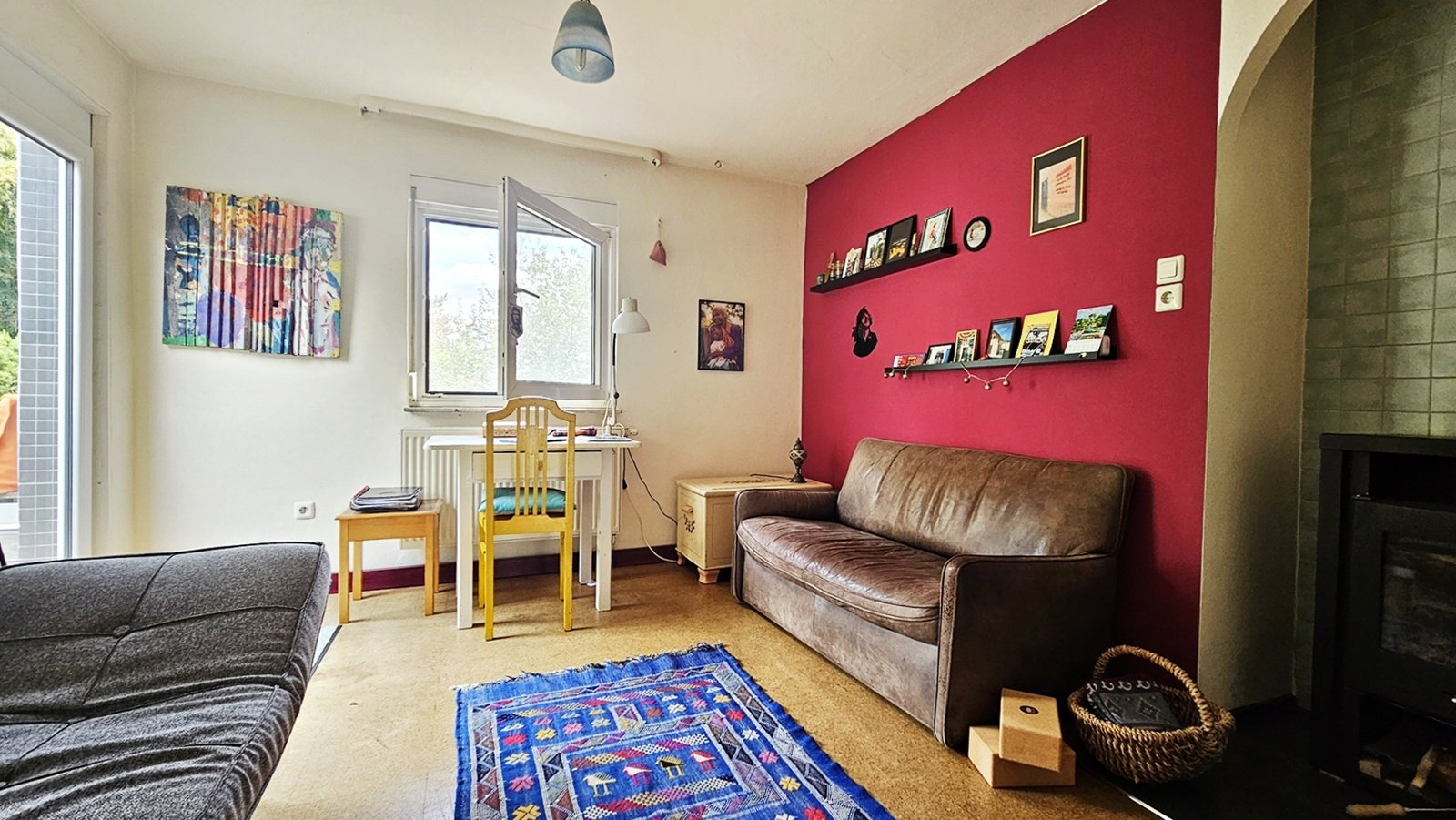 Zimmer 3 im EG mit Zugang zur Dachterrasse