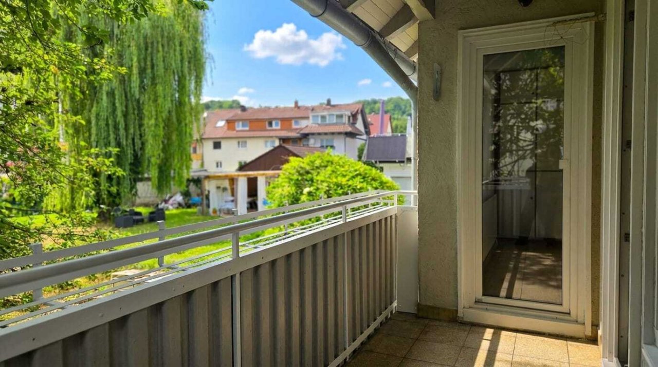 Aussicht vom Balkon Aussicht vom Balkon